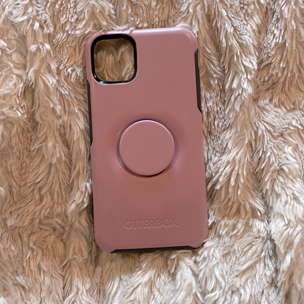 PopSockets & otterbox iPhone 11 Pro Max Pink Case